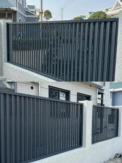 Industrial Style Rustproof Stainless Steel Garden Fence
