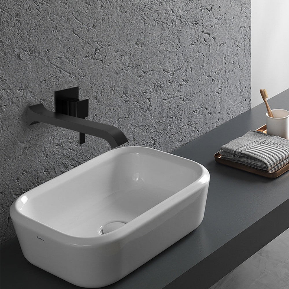 Роскошный латунный смеситель для раковины с одной ручкой