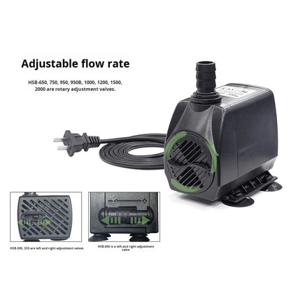 Silent Submersible Pump for Pond & Fountain