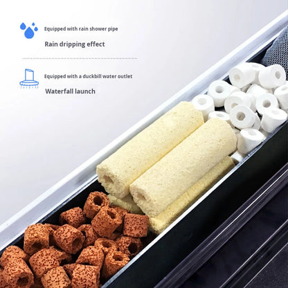 Smart Luxury Aluminum Alloy Goldfish Tank