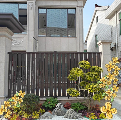 Elegant Durable Home Stainless Steel Garden Fence