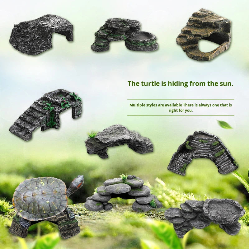 Eco Resin Turtle Basking Platform
