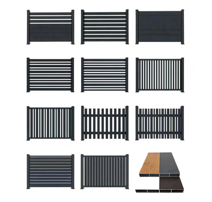 Elegant Durable Home Stainless Steel Garden Fence