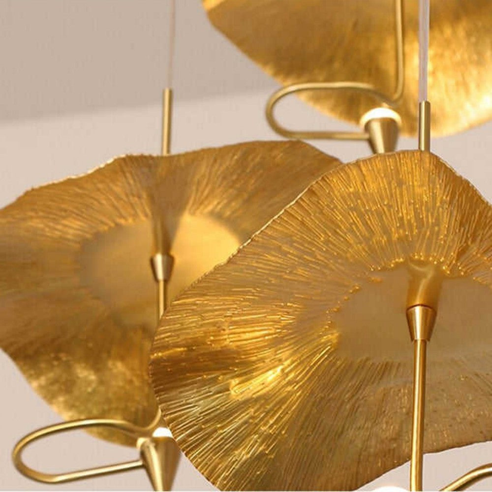 Hotel Duplex Staircase Brass Chandelier
