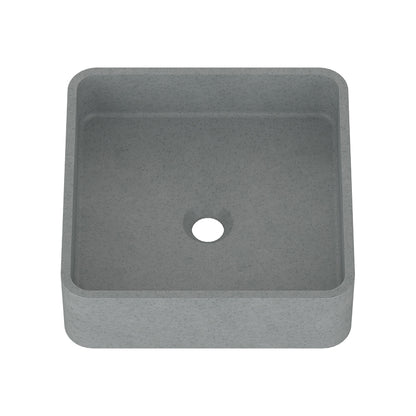 Square Industrial Concrete Washbasin