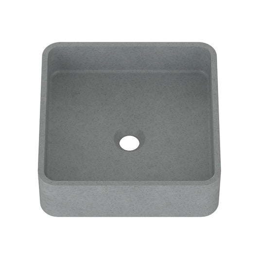 Square Industrial Concrete Washbasin