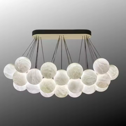 Alabaster Bubble Light