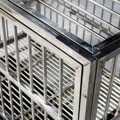 Multi-Size Metal Wire Dog Crate