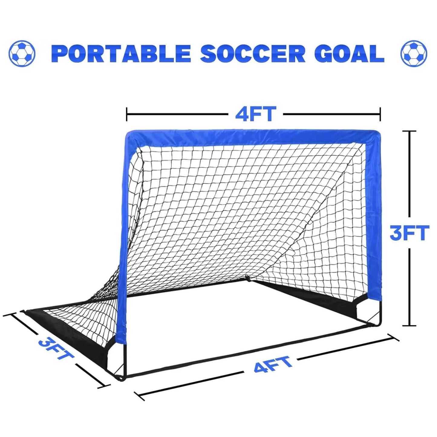 Portable Soccer Goal – Train Anywhere!