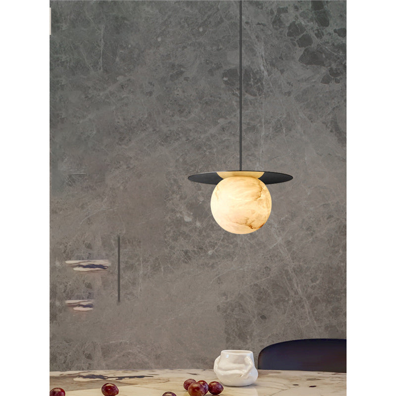 Modern Alabaster Chandelier