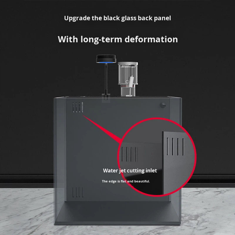 Modern Luxury Glass Saltwater Aquarium