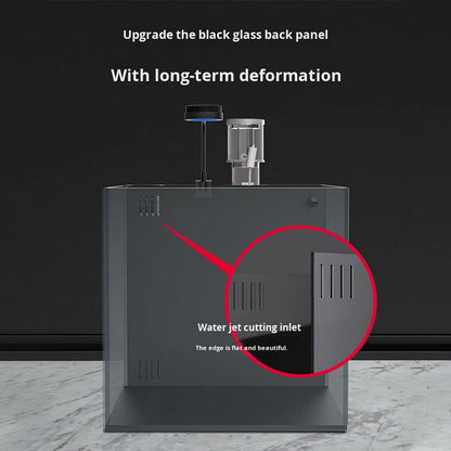 Modern Luxury Glass Saltwater Aquarium