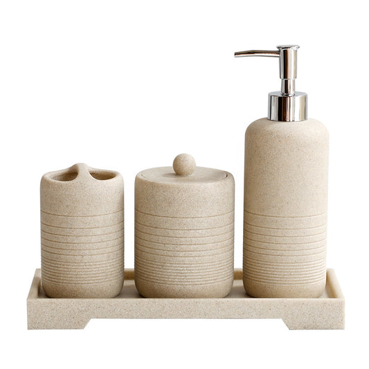 Dispenser Bathroom Accessories Set 3pcs