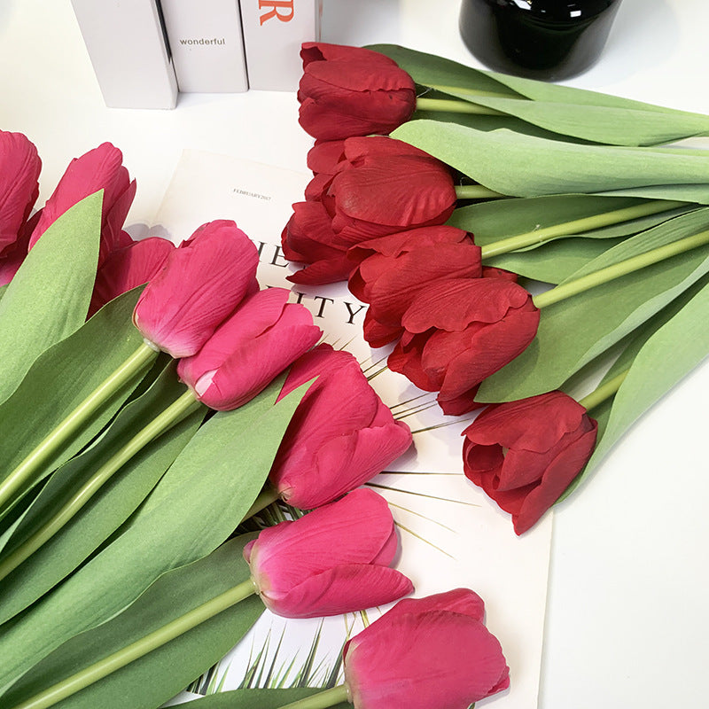 Tulip Simulation Flower With Realistic Single Branch Feel