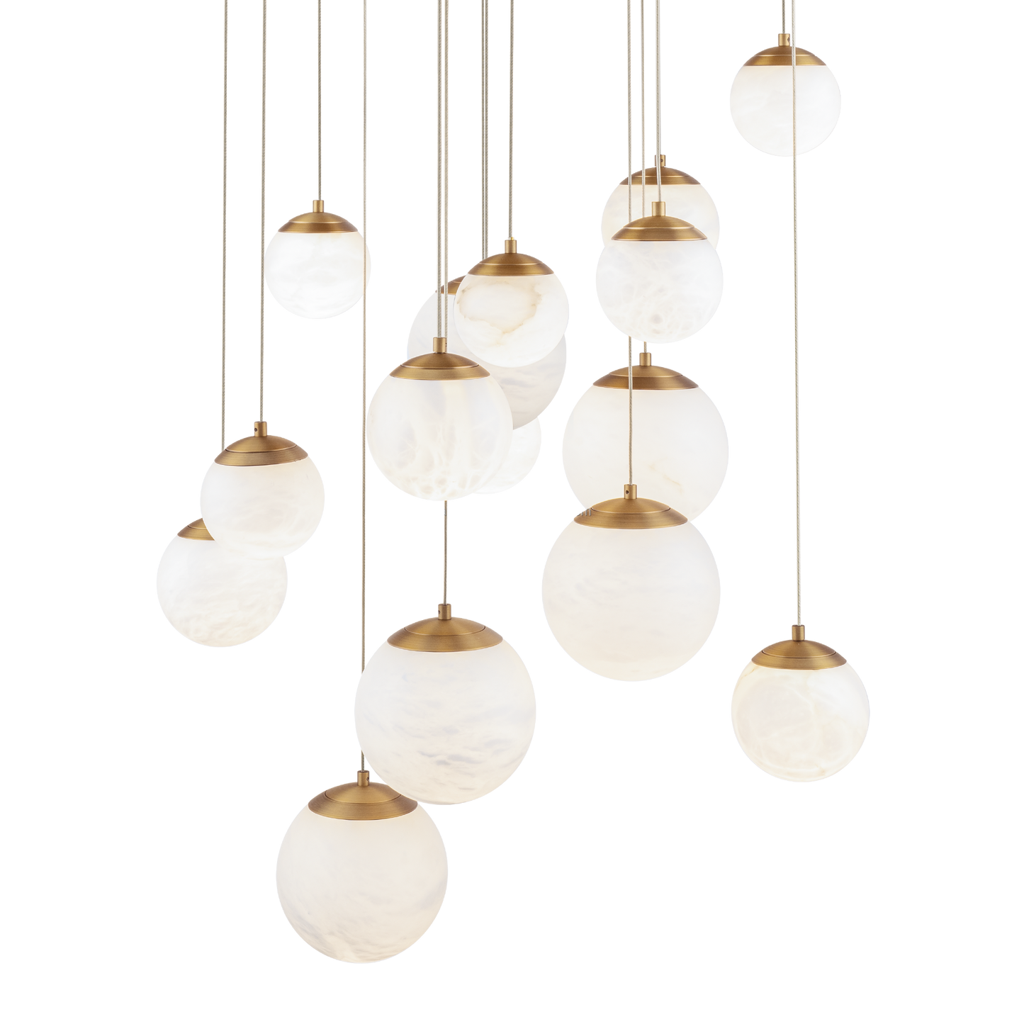 Handcrafted Alabaster Chandelier