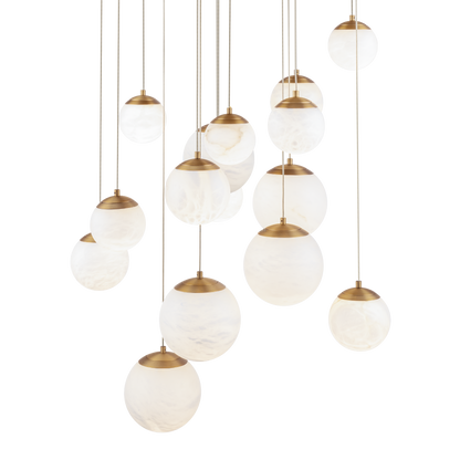 Handcrafted Alabaster Chandelier