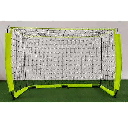 Portable Soccer Goal with Durable Net & Metal Base