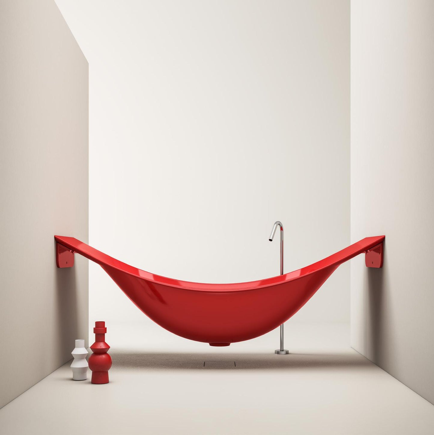 Composite Material Hammock Bathtub