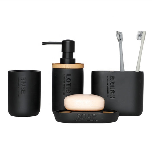 Набор из 4-х предметов для ванной комнаты