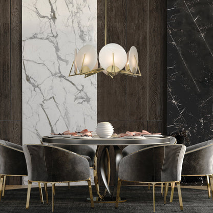 Natural Stone Chandelier