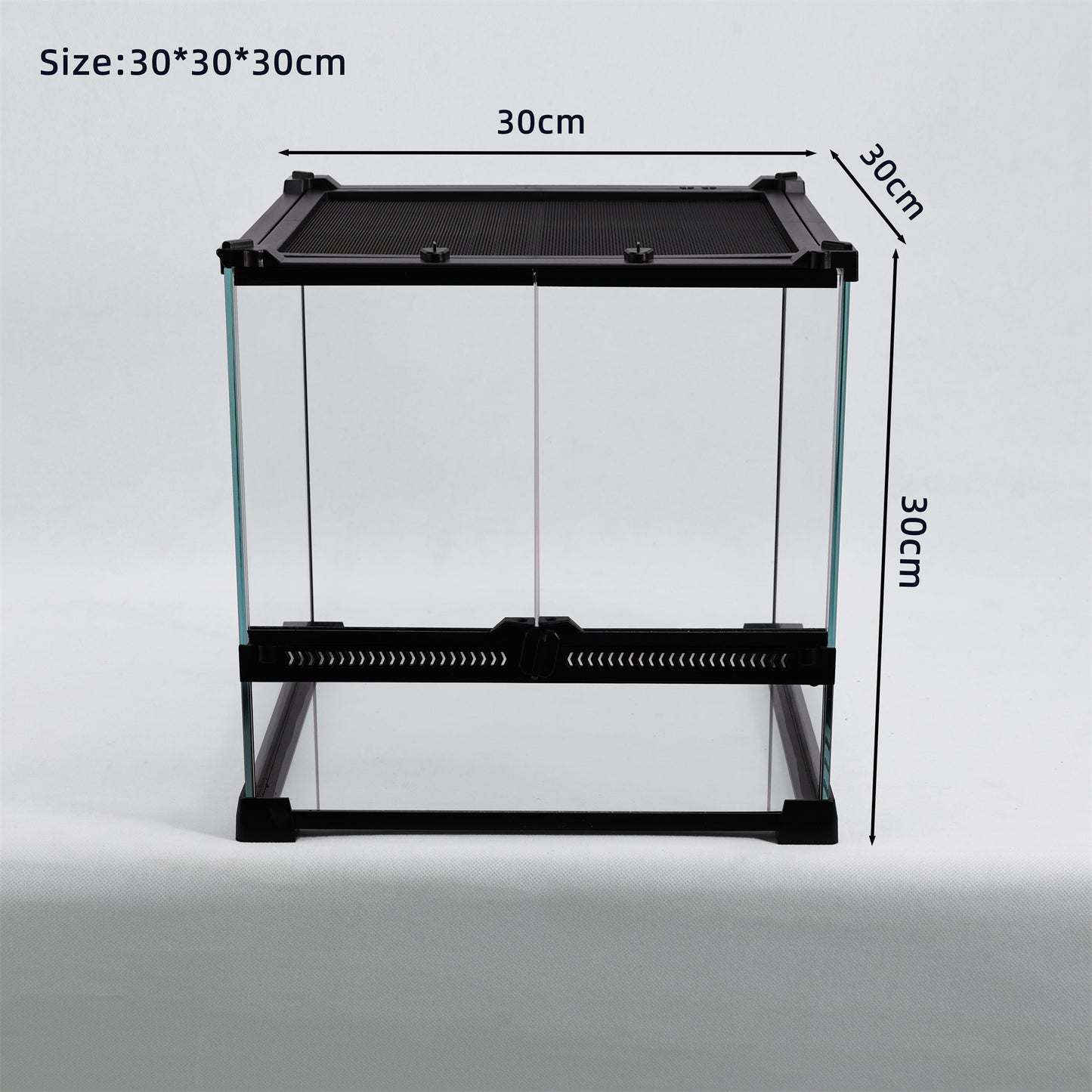 Custom Super-clear Glass Rainforest Tank