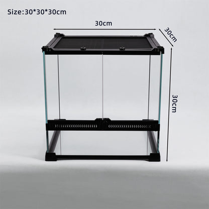 Custom Super-clear Glass Rainforest Tank