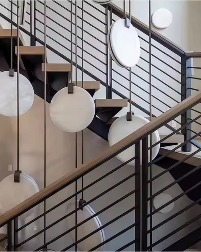 Alabaster Drop Chandelier