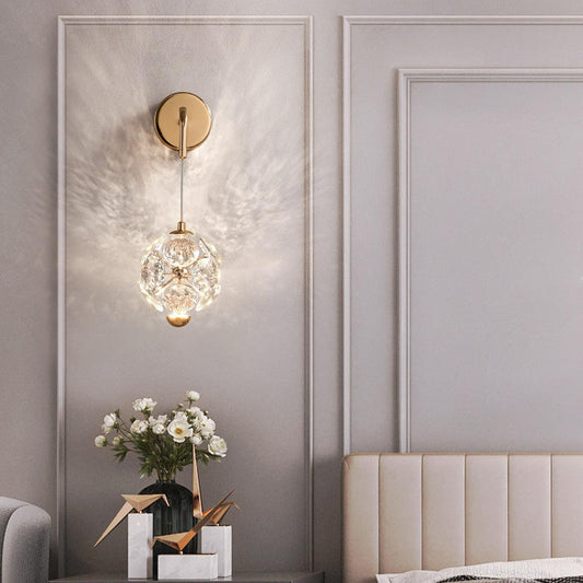 Luxury Crystal Stainless Steel Wall Lamps