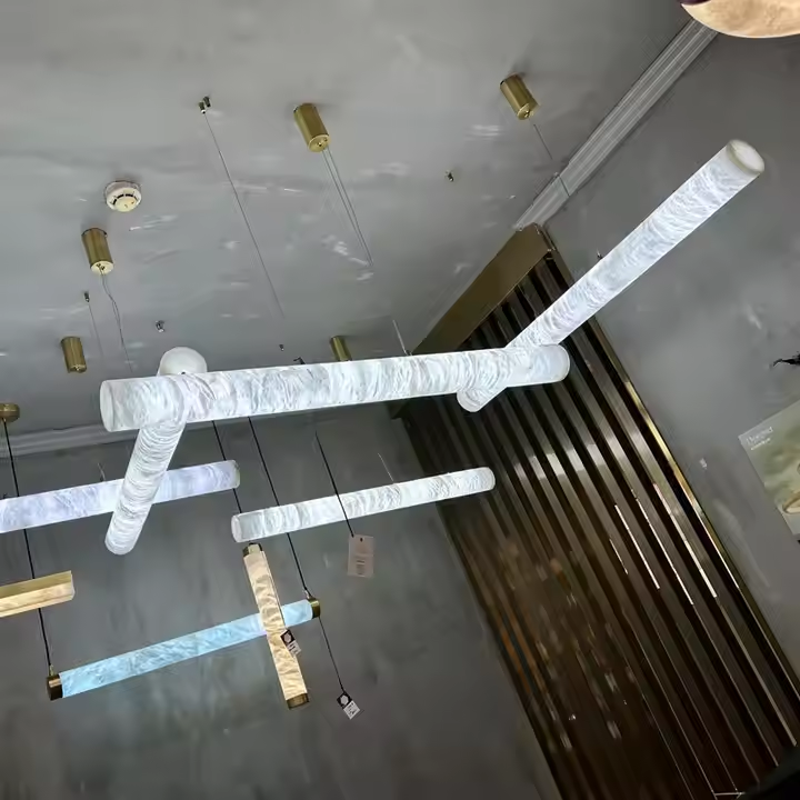 Alabaster Chandelier Fixture