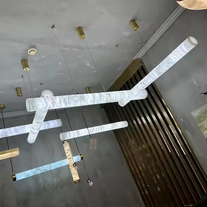 Alabaster Chandelier Fixture