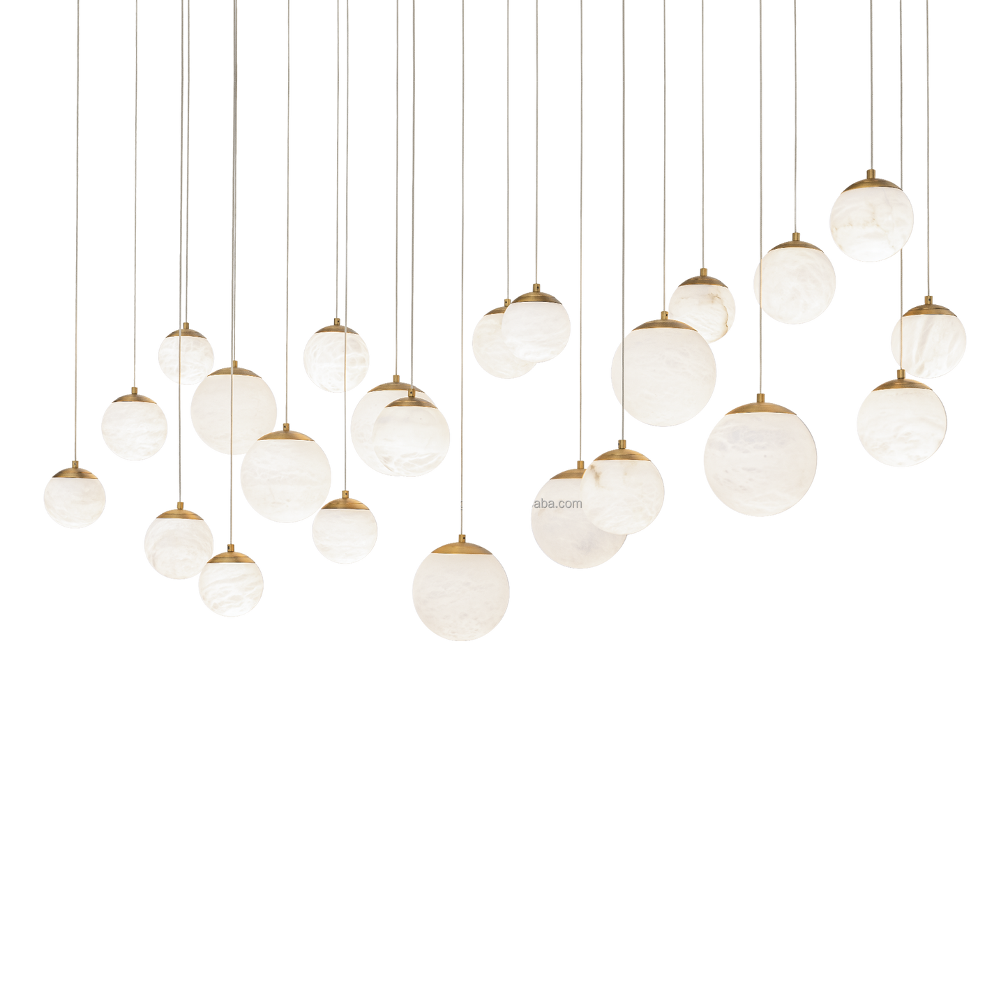 Handcrafted Alabaster Chandelier