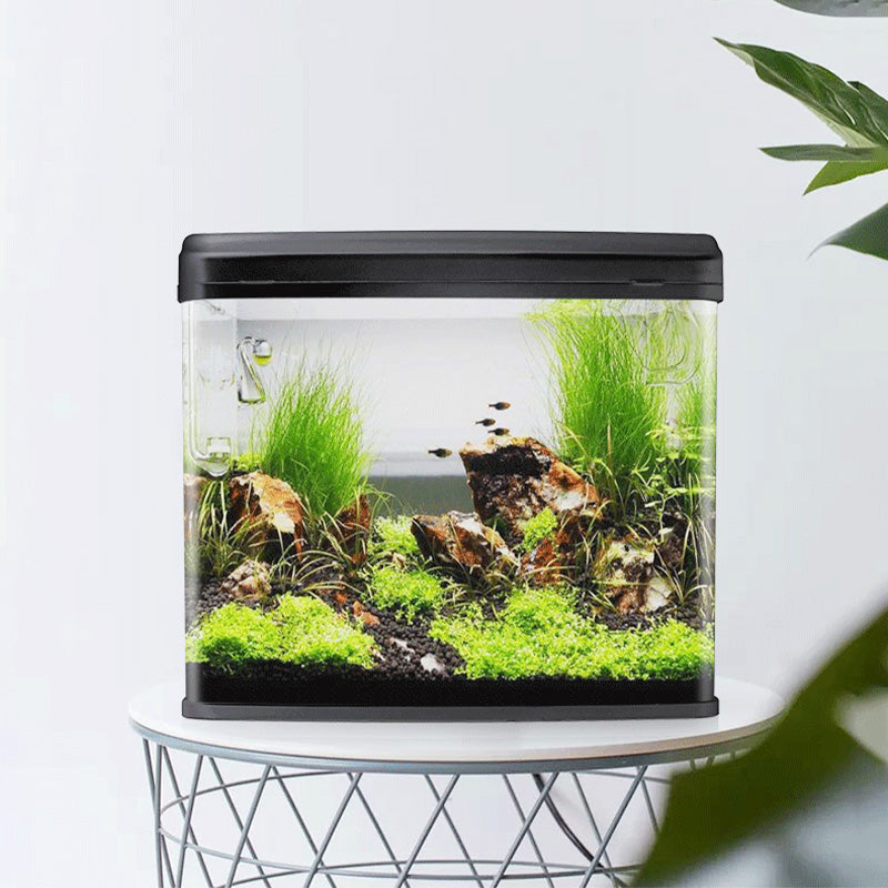 Self-Circulating HD Glass Goldfish Turtle Tank