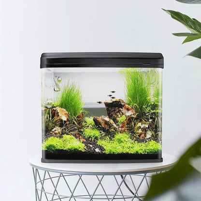 Self-Circulating HD Glass Goldfish Turtle Tank