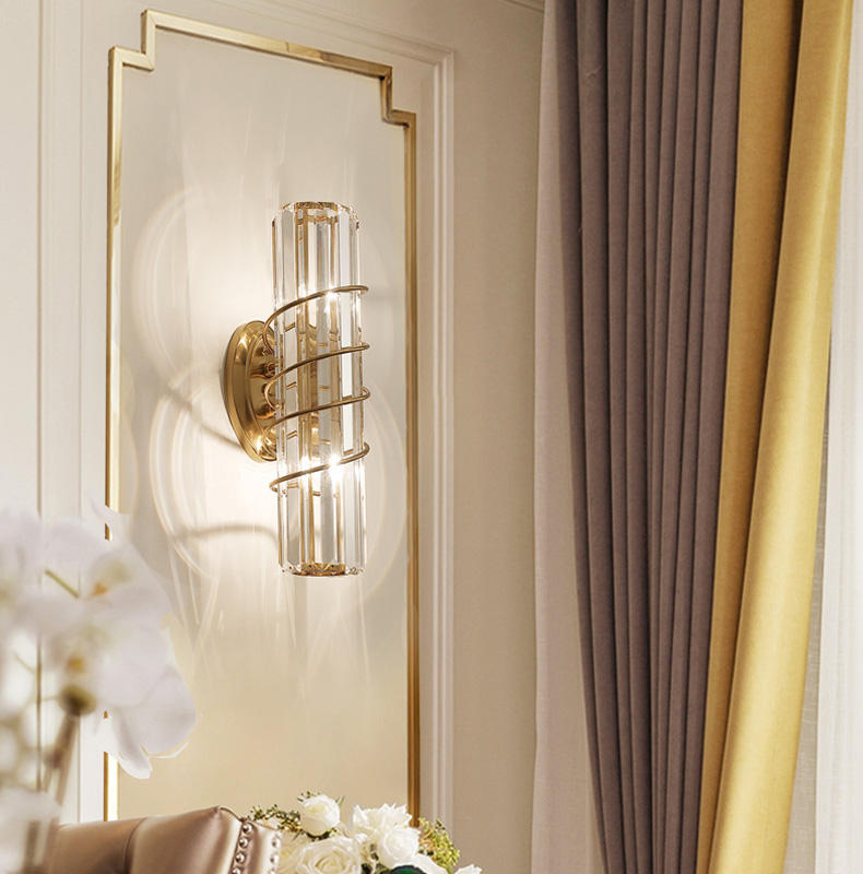 Creative Crystal Luxury LED Wall Lamp