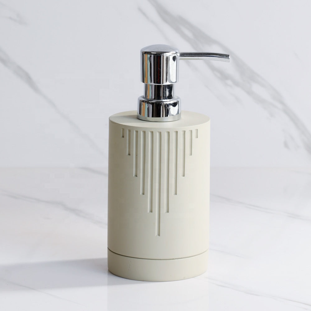 Красочные аксессуары для ванной из полирезины - 4 шт.