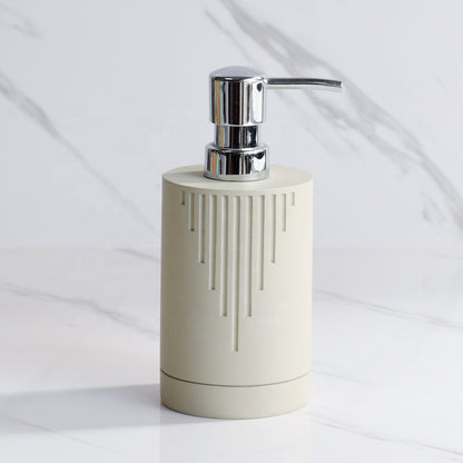 Красочные аксессуары для ванной из полирезины - 4 шт.