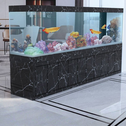 Customized Luxury Glass Aquarium with Cabinet