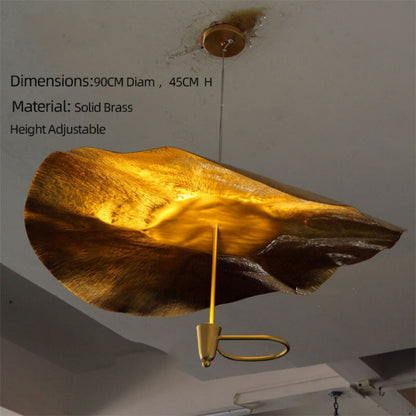 Hotel Duplex Staircase Brass Chandelier