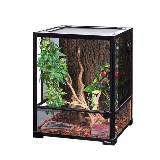 Visual Mini Reptile Amphibious Glass Terrarium