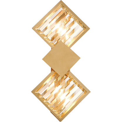 Crystal Iron LED Wall Lamps