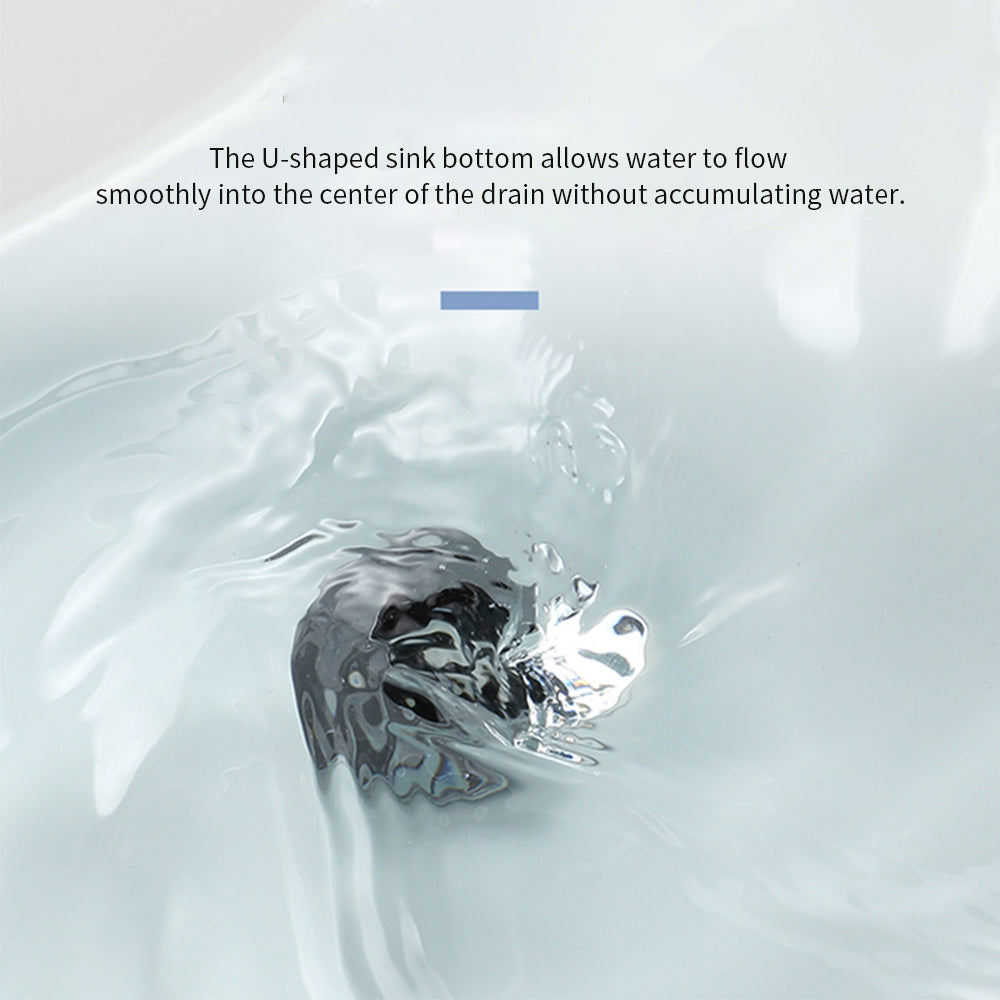 Ceramic Under Counter Rectangular Vessel Sink