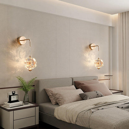 Luxury Crystal Stainless Steel Wall Lamps
