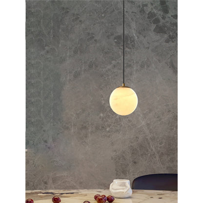 Modern Alabaster Chandelier