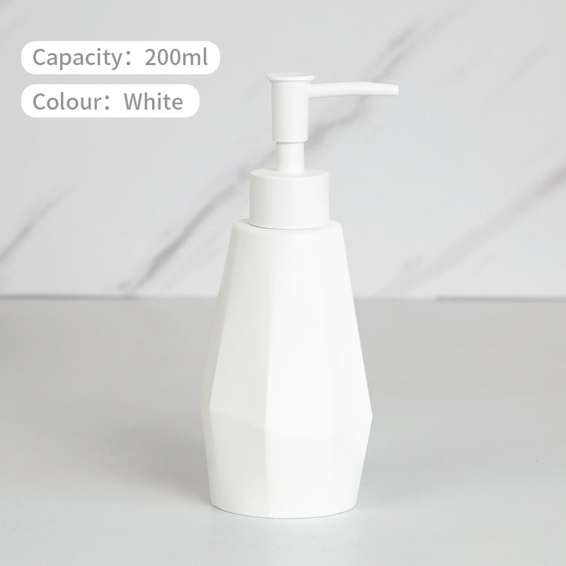 Красочные аксессуары для ванной из полирезины - 4 шт.