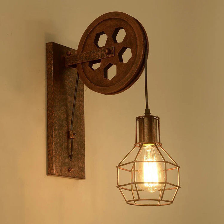 American Industrial Vintage Wall Lamp