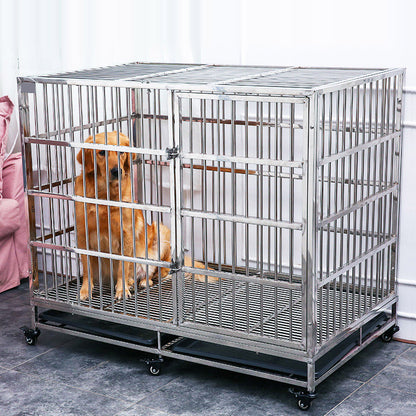 Multi-Size Metal Wire Dog Crate
