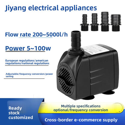 Silent Submersible Pump for Pond & Fountain