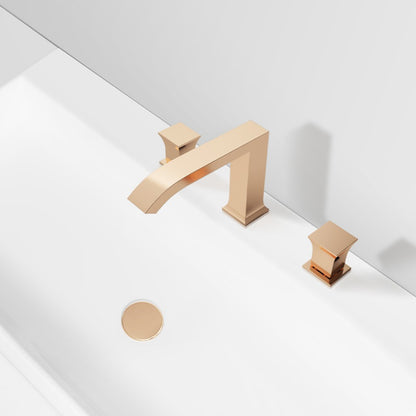 Роскошный латунный смеситель для раковины с одной ручкой