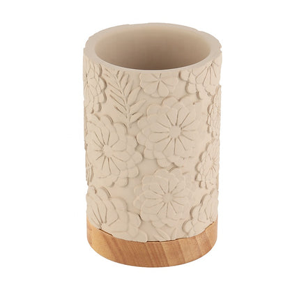 Классический цветочный узор, набор аксессуаров для ванной комнаты