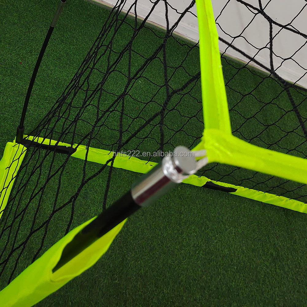 Portable Soccer Goal with Durable Net & Metal Base